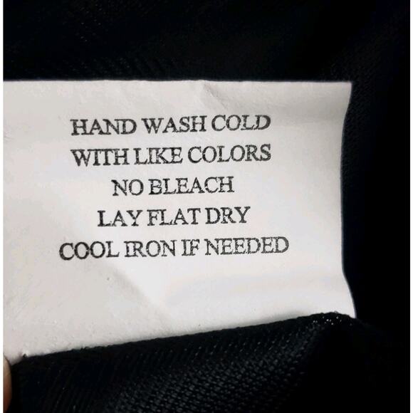 VTG Y2K Rockabilly Pinup Girl Polka Dot Dress Ruby Rox Black Retro Babydoll Sz 7 - Picture 12 of 12